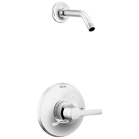 Delta - 14 Series Shower Trim - Less Head - Lumicoat® Chrome - T14272-PR-LHD