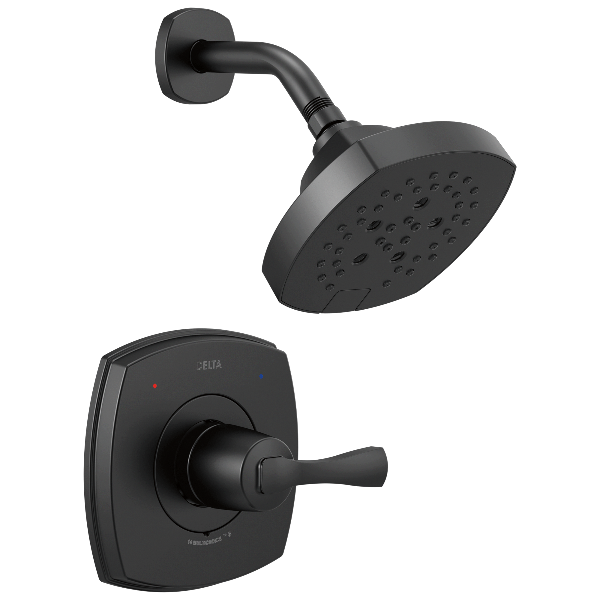 Delta - 14 Series Shower Only - Matte Black - T14276-BL