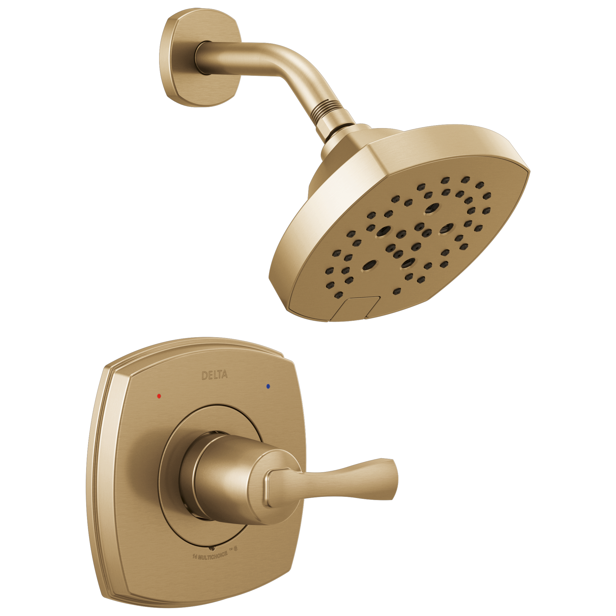 Delta - 14 Series Shower Only - Lumicoat® Champagne Bronze - T14276-CZ-PR