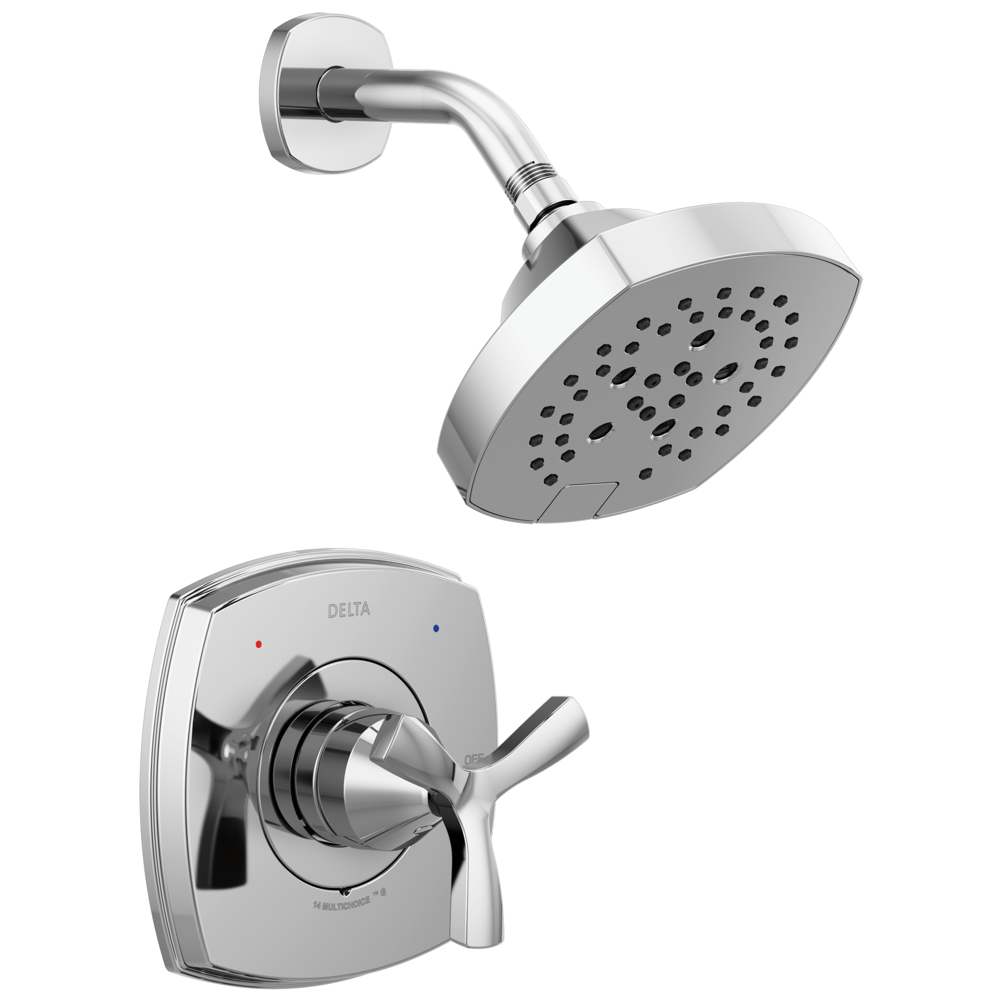 Delta - 14 Series Shower Only - Lumicoat® Chrome - T142766-PR