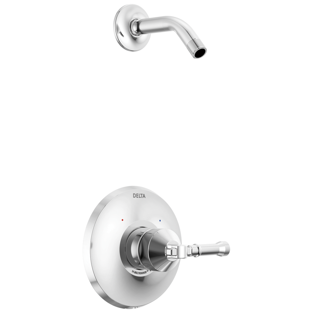 Delta - 14 Series Shower Trim - Less Head - Lumicoat® Chrome - T14284-PR-LHD