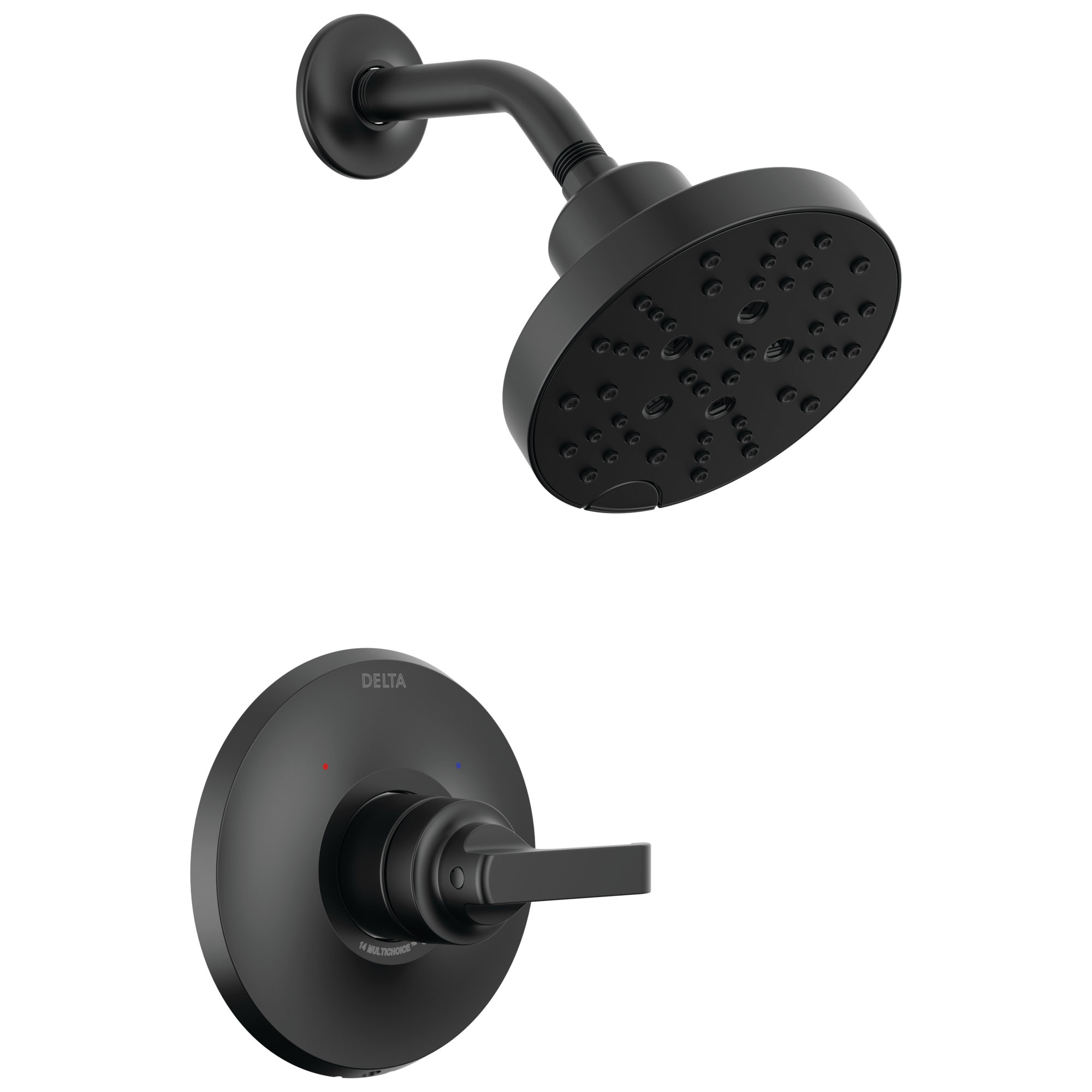 Delta - 14 Series Shower Trim - Matte Black - T14289-BL