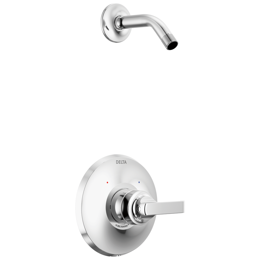 Delta - 14 Series Shower Trim - Less Head - Lumicoat® Chrome - T14289-PR-LHD