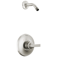 Delta - 14 Series Shower Trim - Less Head - Lumicoat® Stainless - T14289-SS-PR-LHD