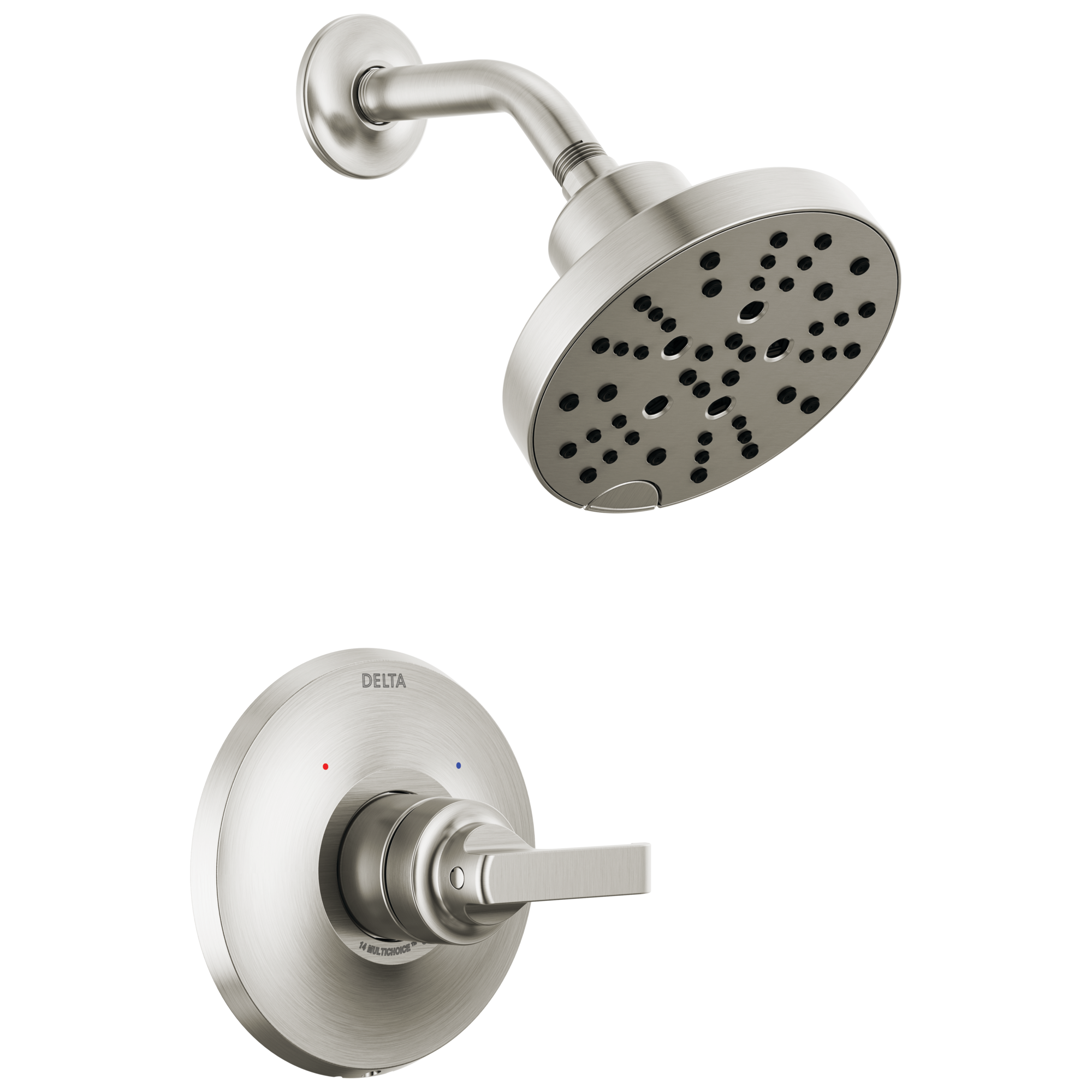 Delta - 14 Series Shower Trim - Lumicoat® Stainless - T14289-SS-PR