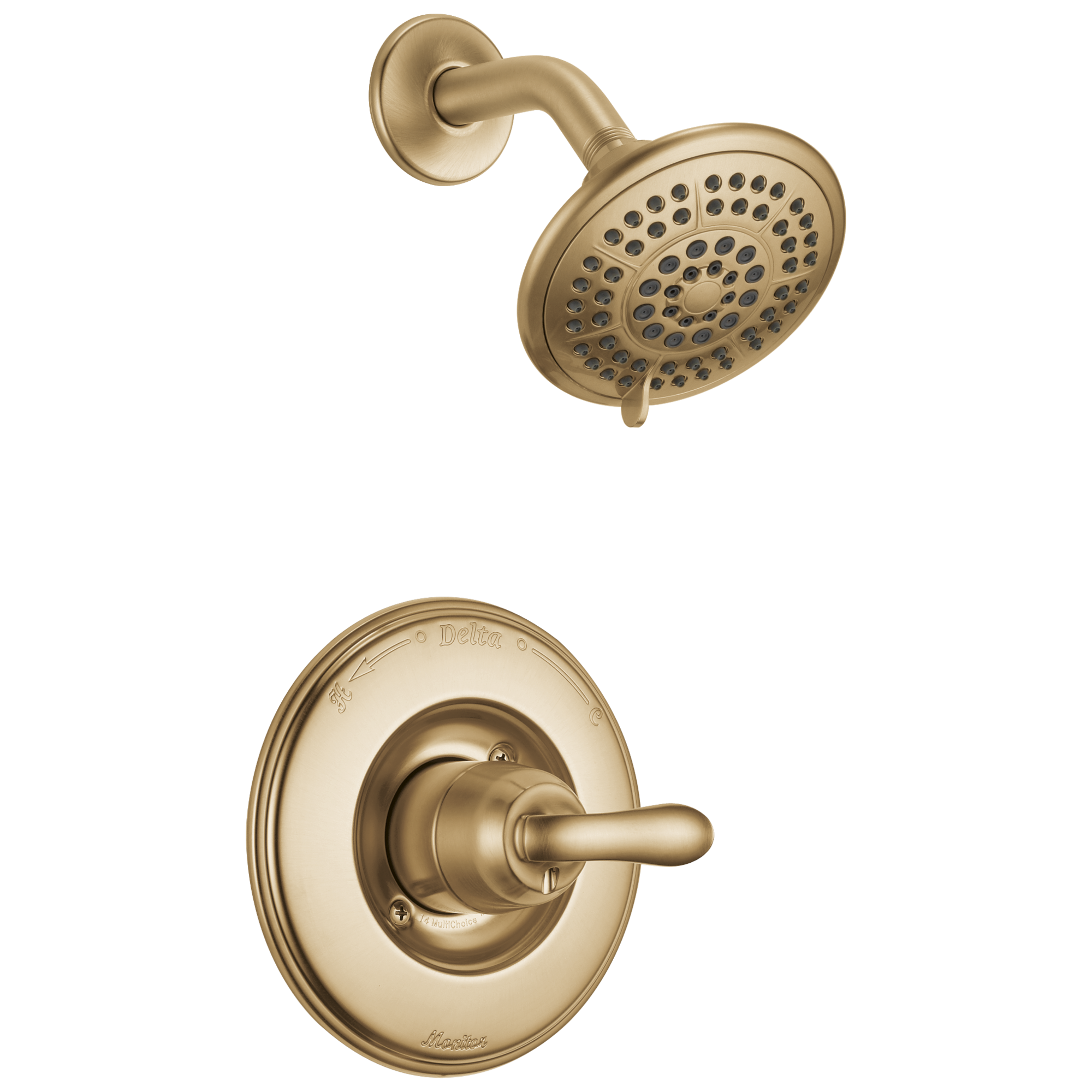 Delta - Monitor® 14 Series Shower Trim - Champagne Bronze - T14294-CZ