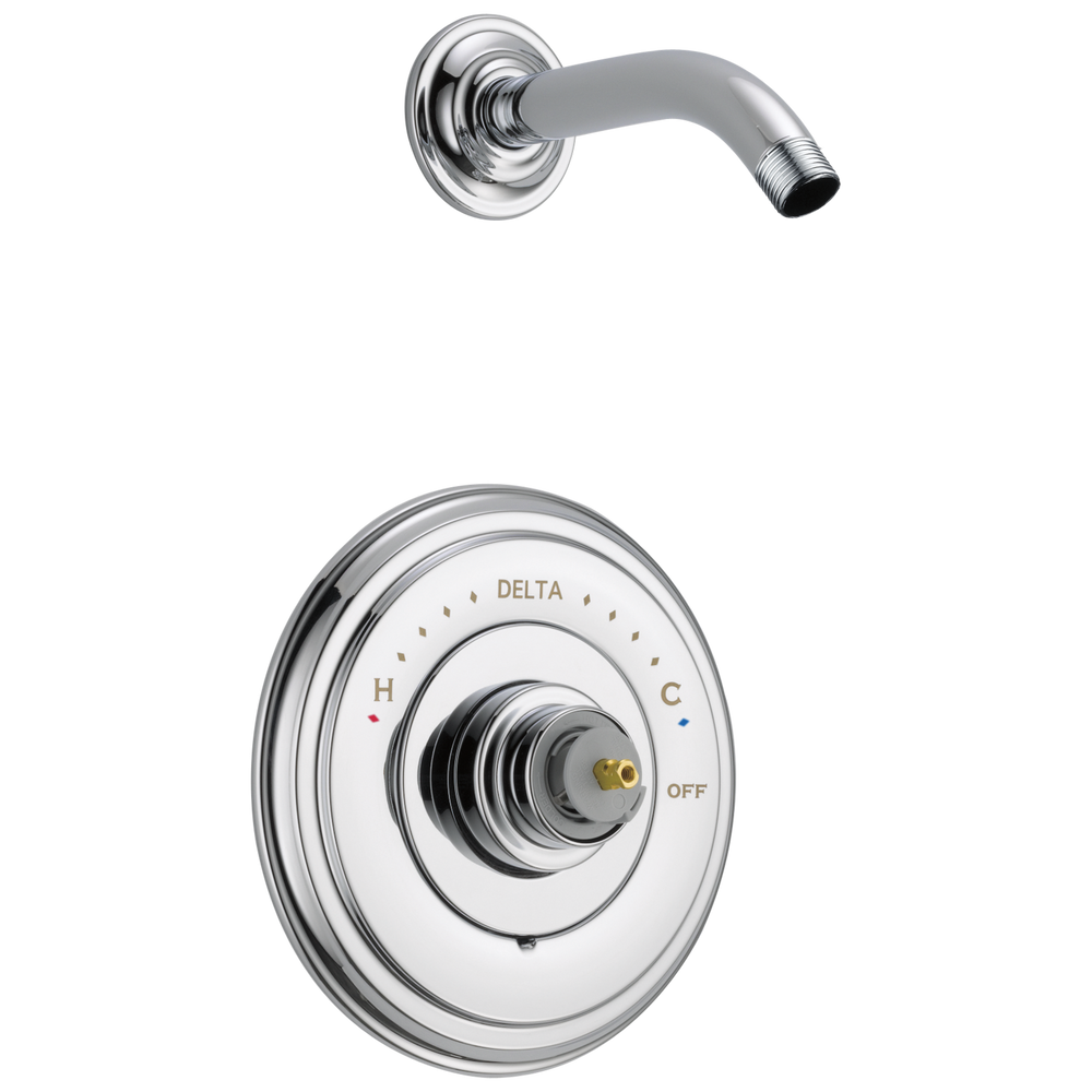 Delta - Monitor® 14 Series Shower Trim - Less Handle - Less Head - Chrome - T14297-LHP-LHD