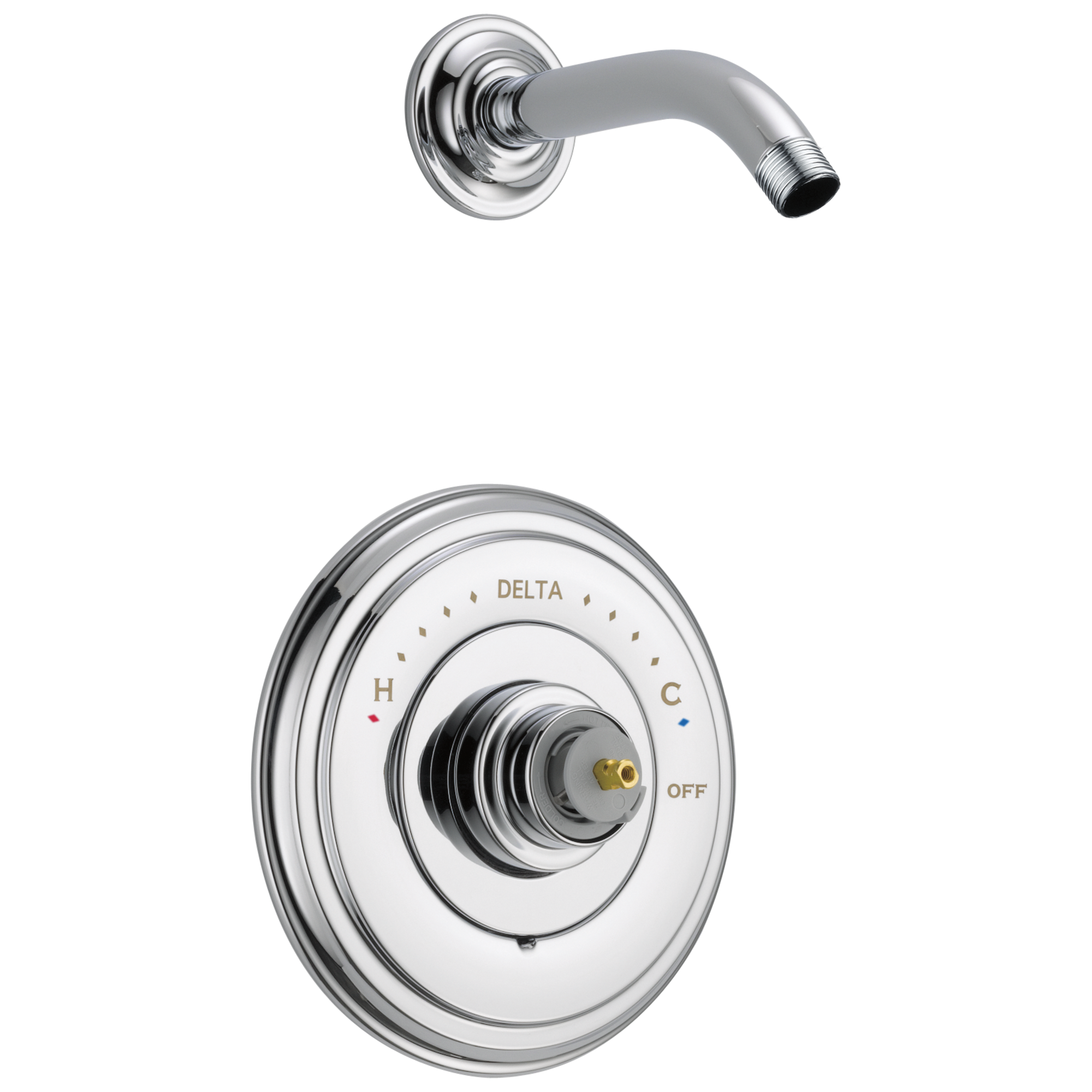 Delta - Monitor® 14 Series Shower Trim - Less Handle - Less Head - Chrome - T14297-LHP-LHD