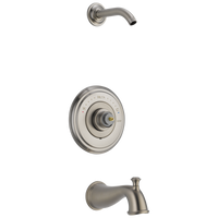 Delta - Monitor® 14 Series Shower Trim - Less Handle - Less Head - Stainless - T14297-SSLHP-LHD