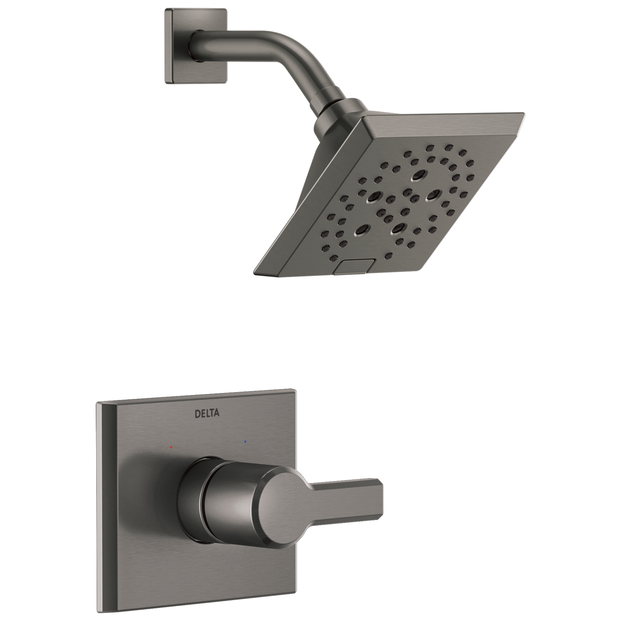 Delta - Monitor® 14 Series H2OKinetic® Shower Trim - Lumicoat® Black Stainless - T14299-KS-PR