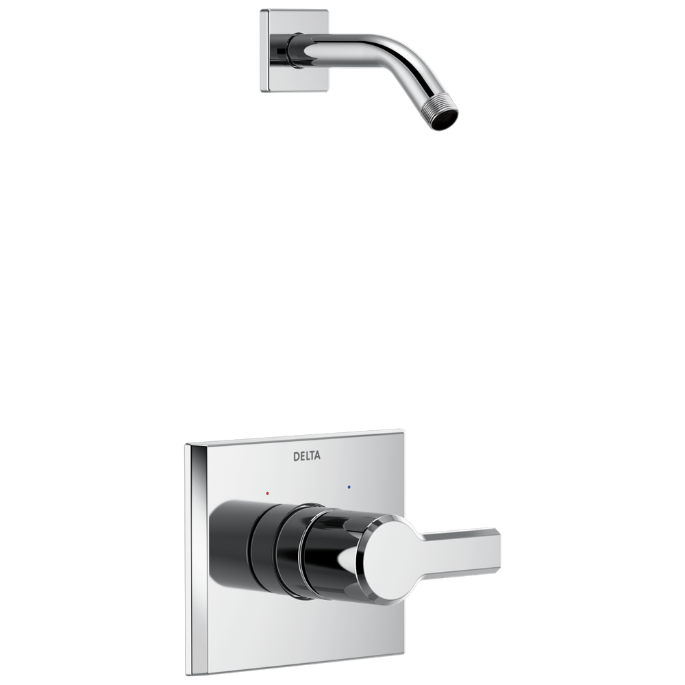 Delta - Monitor® 14 Series Shower Trim - Less Head - Lumicoat® Chrome - T14299-PR-LHD