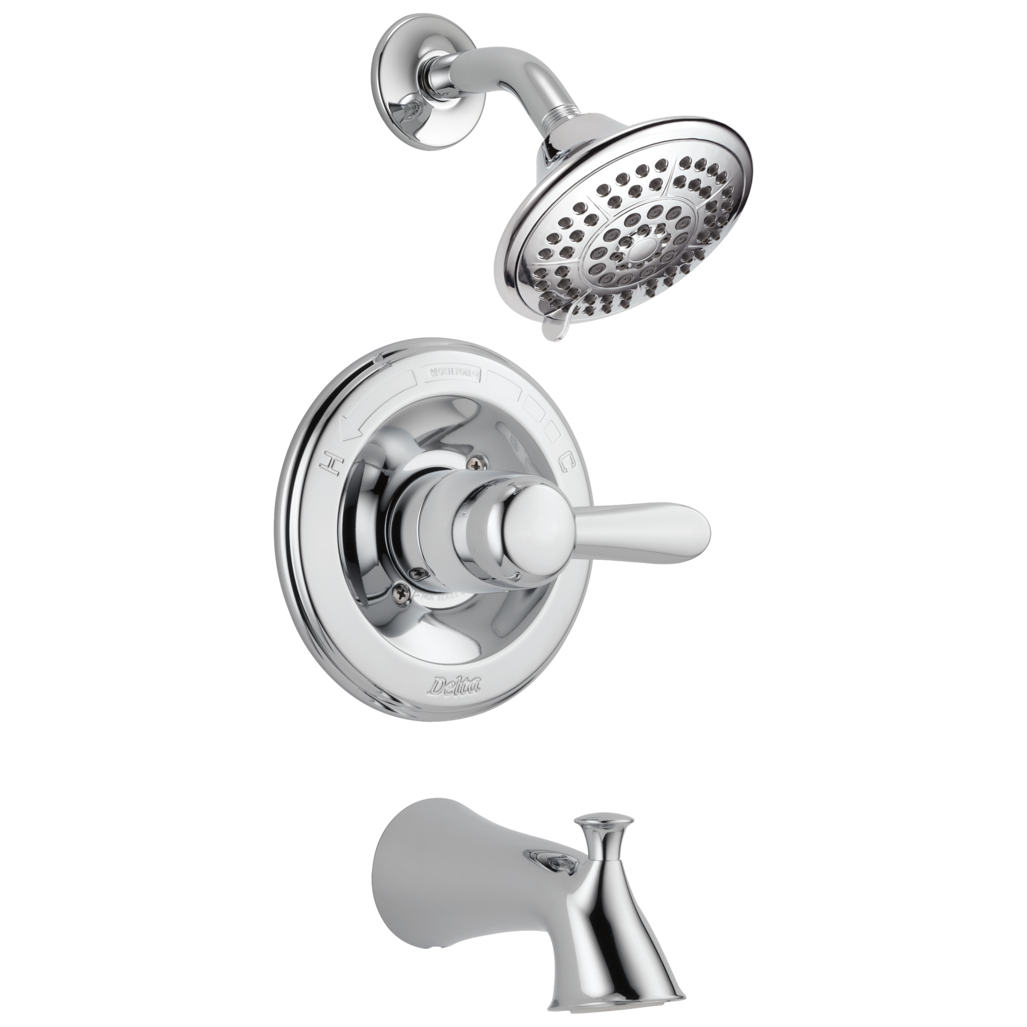 Delta - Monitor® 14 Series Tub & Shower Trim - Chrome - T14438