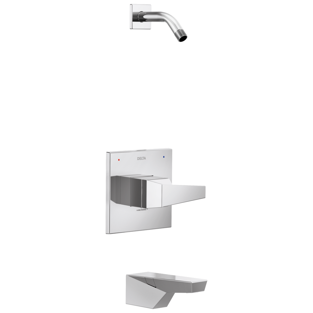 Delta - 14 Series Shower Only - LHD - Lumicoat® Chrome - T14443-PR-LHD