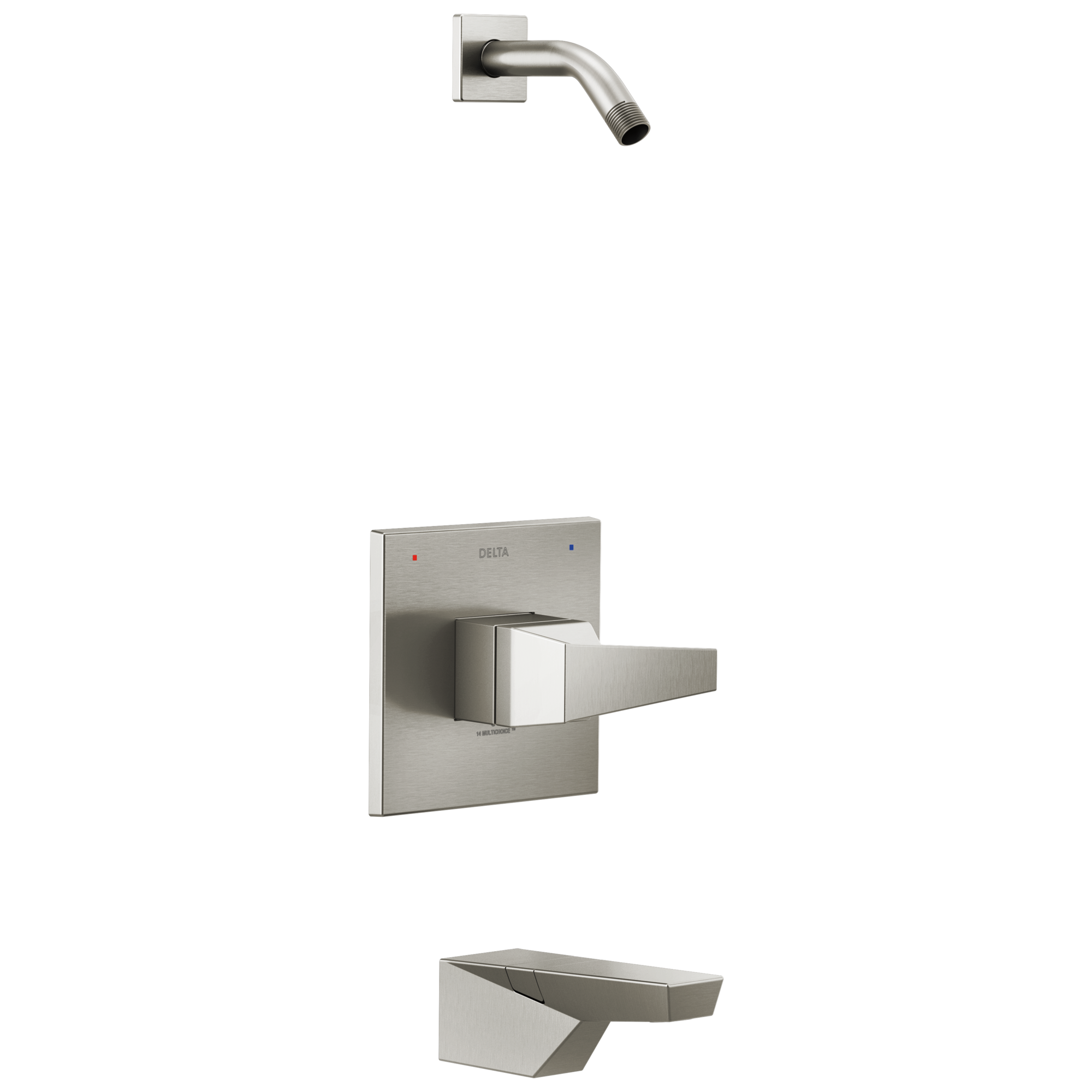 Delta - 14 Series Shower Only - LHD - Lumicoat® Stainless - T14443-SS-PR-LHD