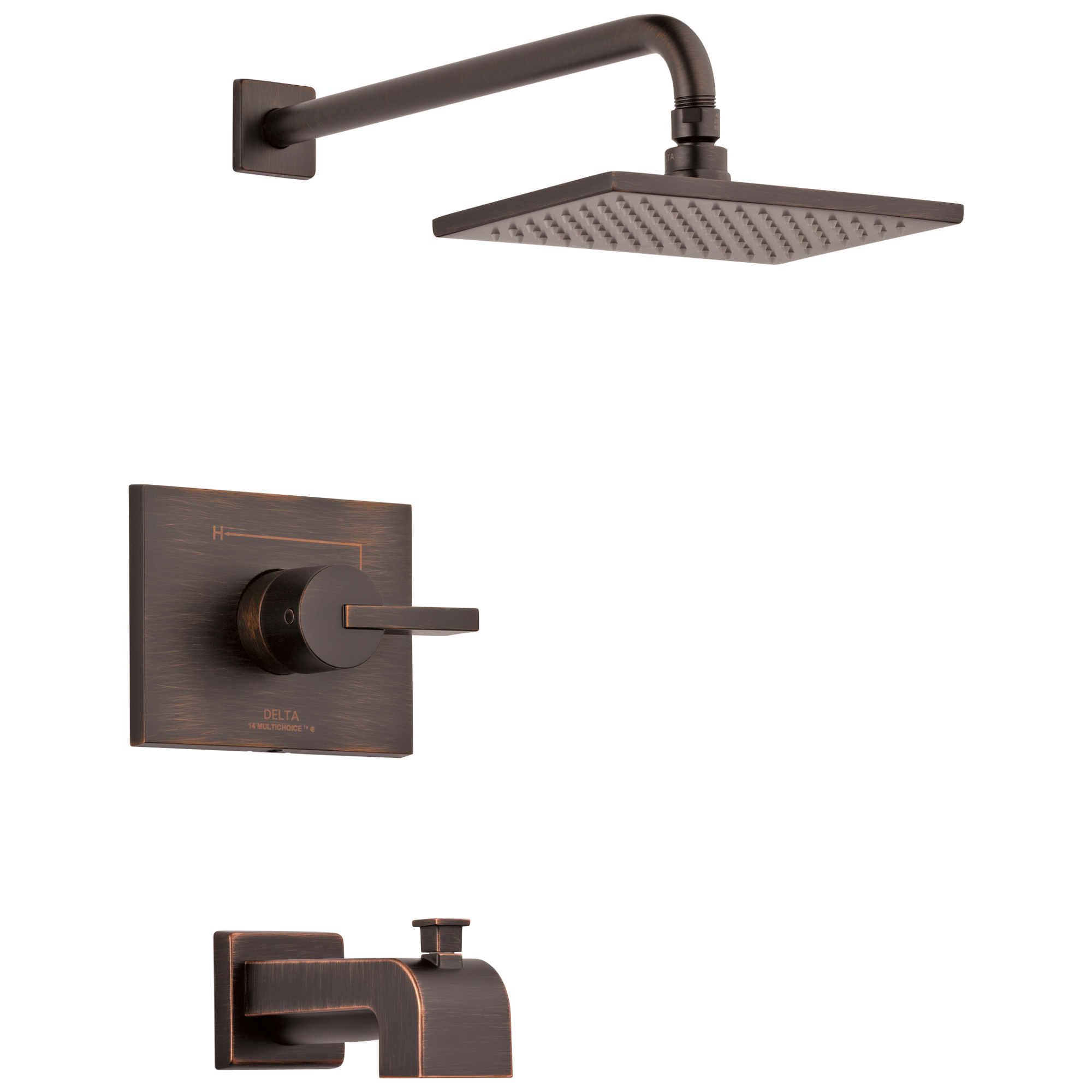 Delta - Monitor® 14 Series Tub & Shower Trim - Venetian Bronze - T14453-RB-WE