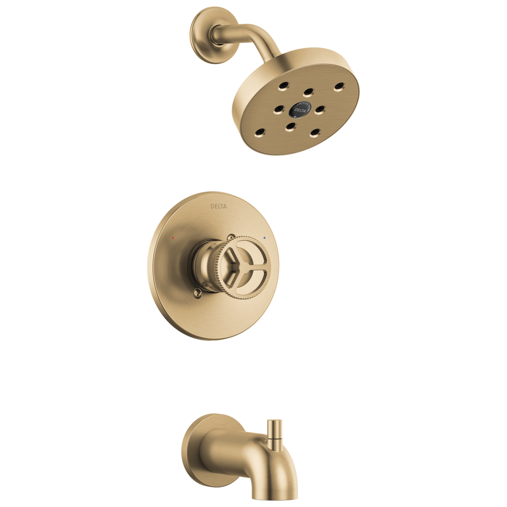 Delta - H2O Tub Shower Trim - Champagne Bronze - T14458-CZ