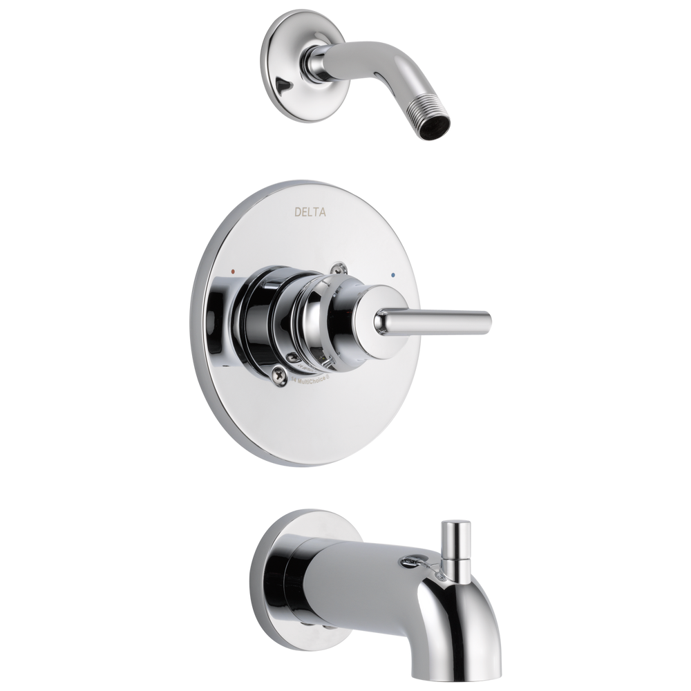 Delta - Monitor® 14 Series Tub & Shower Trim - Less Head - Chrome - T14459-LHD