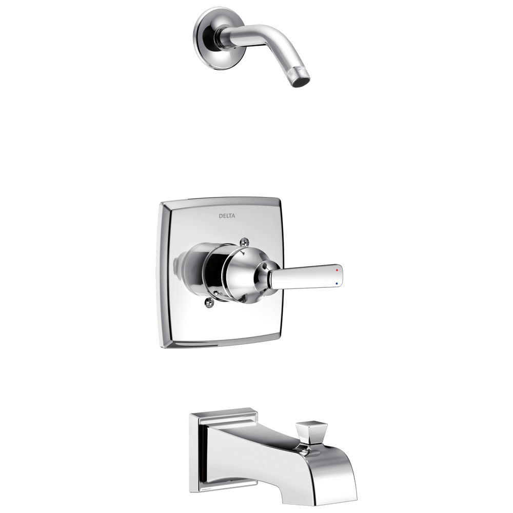 Delta - Monitor® 14 Series Tub & Shower Trim - Less Head - Chrome - T14464-LHD