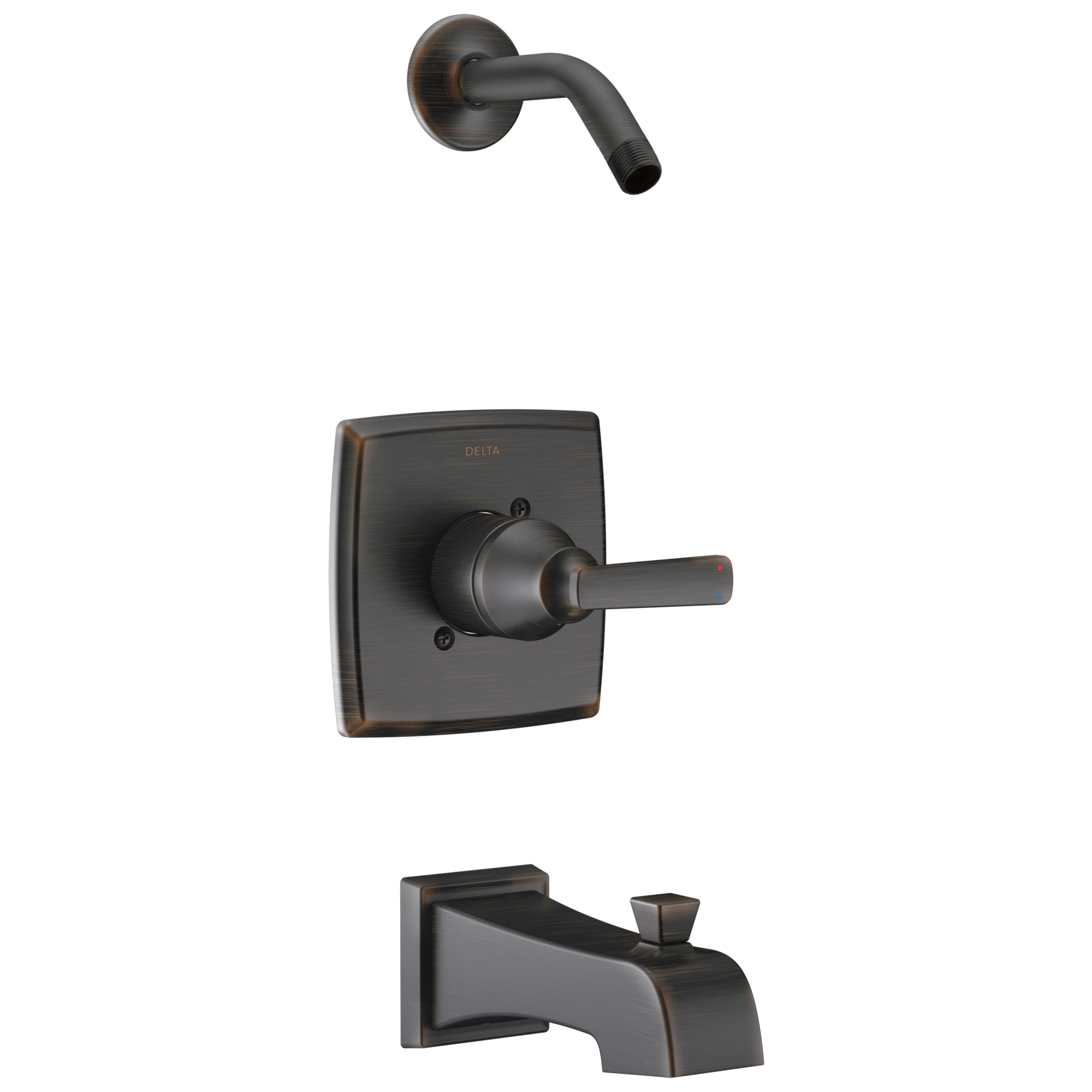 Delta - Monitor® 14 Series Tub & Shower Trim - Less Head - Venetian Bronze - T14464-RBLHD