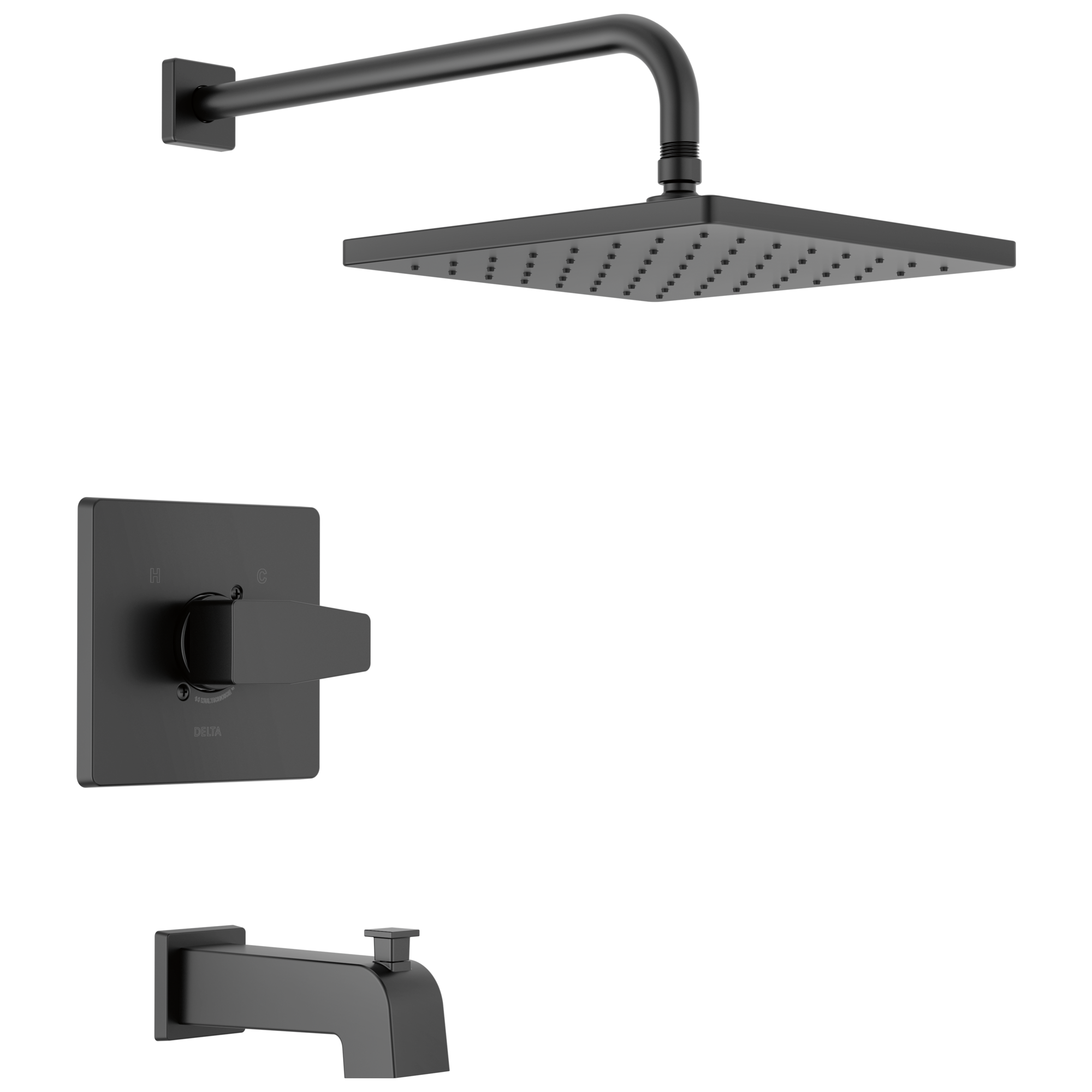 Delta - Monitor 14 Series Tub & Shower Trim - Matte Black - T14468-BL-PP