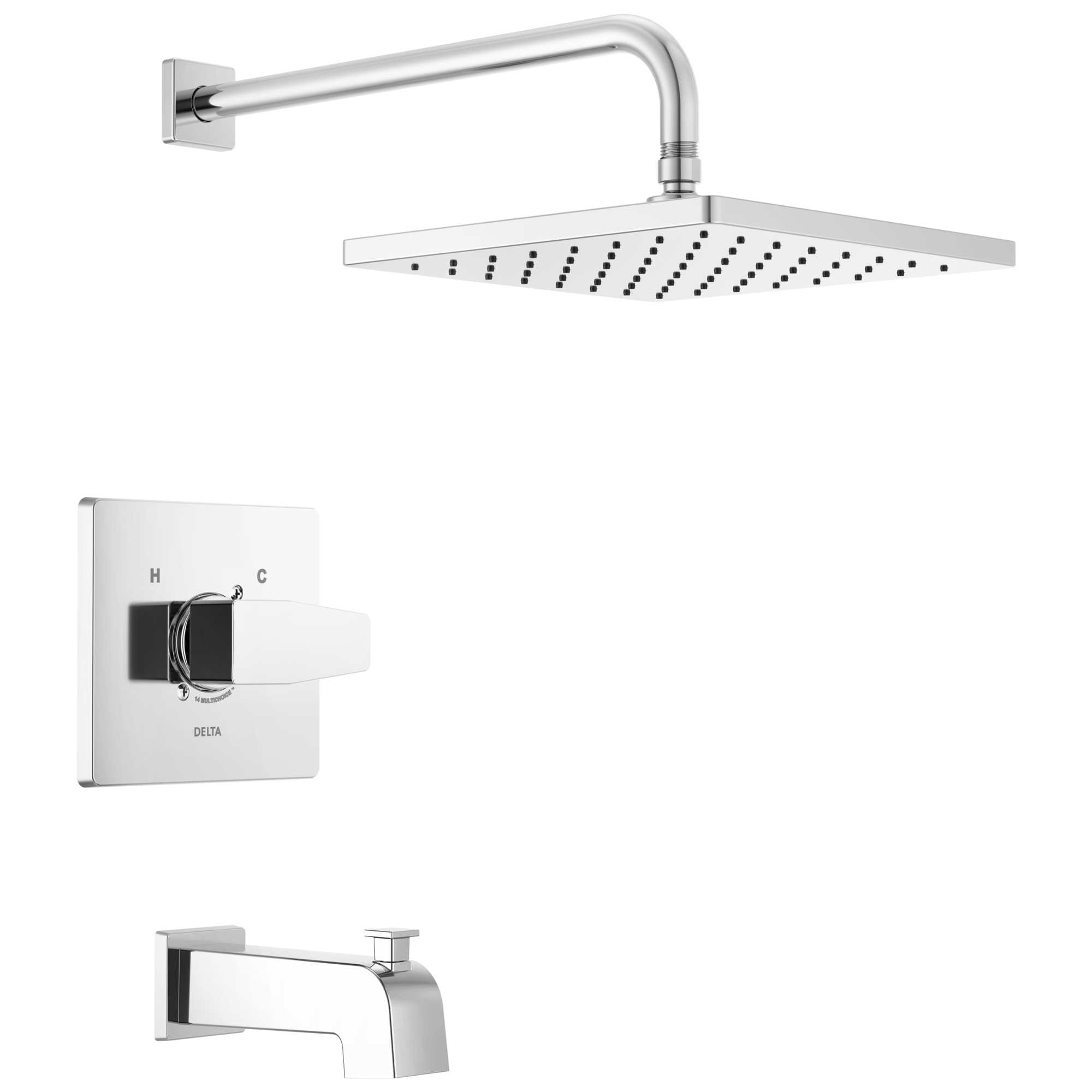 Delta - Monitor 14 Series Tub & Shower Trim - Chrome - T14468-PP