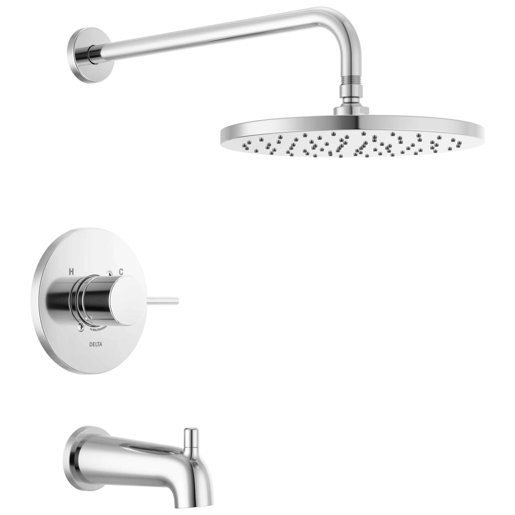 Delta - Monitor 14 Series Tub & Shower Trim - Chrome - T14469-PP