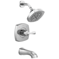 Delta - 14 Series Tub and Shower - Lumicoat® Chrome - T14476-PR