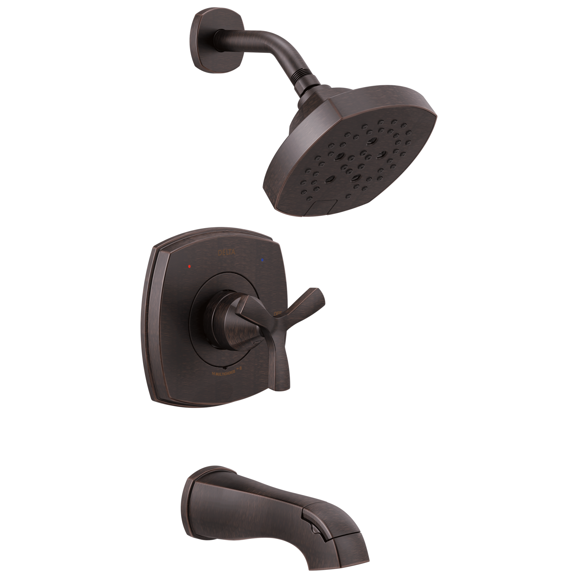 Delta - 14 Series Tub and Shower - Venetian Bronze - T144766-RB