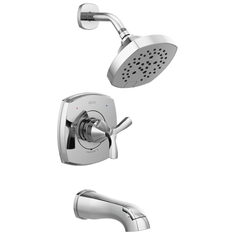 Delta - 14 Series Tub and Shower - Chrome - T144766