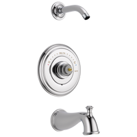 Delta - Monitor® 14 Series Tub & Shower Trim - Less Handle - Less Head - Chrome - T14497-LHP-LHD