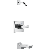 Delta - Monitor® 14 Series Tub and Shower Trim - Less Head - Lumicoat® Chrome - T14499-PR-LHD