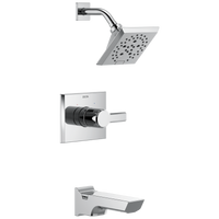 Delta - Monitor® 14 Series H2OKinetic® Tub and Shower Trim - Lumicoat® Chrome - T14499-PR