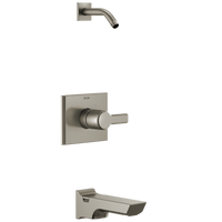 Delta - Monitor® 14 Series Tub and Shower Trim - Less Head - Lumicoat® Stainless - T14499-SS-PR-LHD