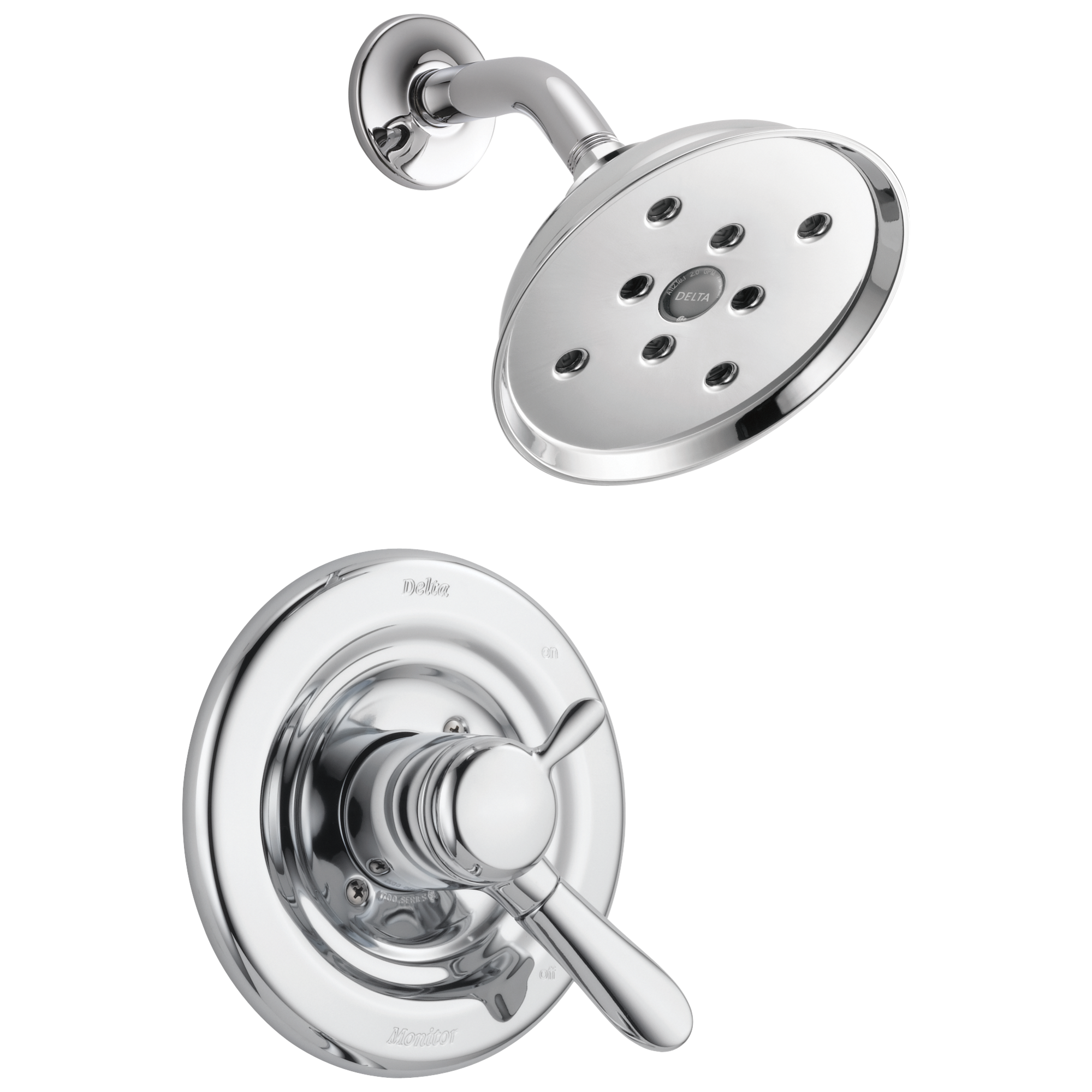 Delta - Monitor® 17 Series H2OKinetic® Shower Trim - Chrome - T17238-H2O