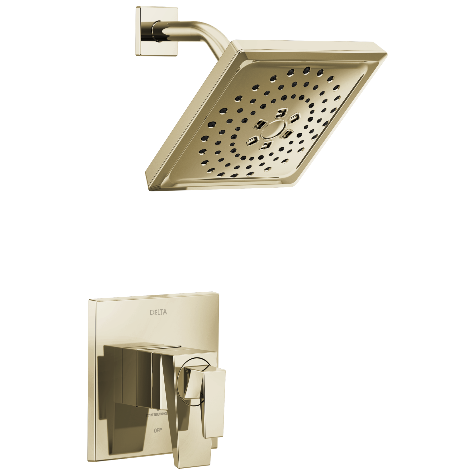 Delta - 17 Series H2Okinetic Shower Only Trim - Lumicoat® Polished Nickel - T17243-PN-PR