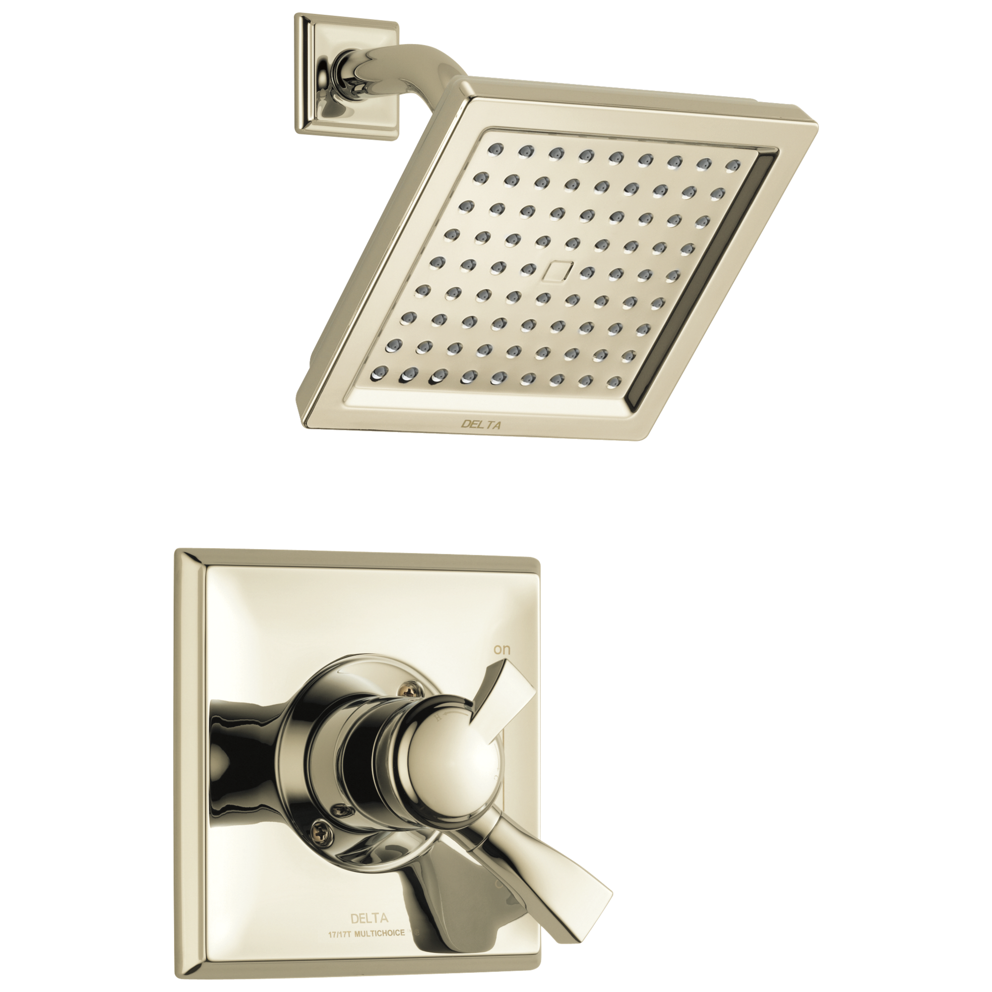 Delta - Monitor® 17 Series Shower Trim - Polished Nickel - T17251-PN-WE