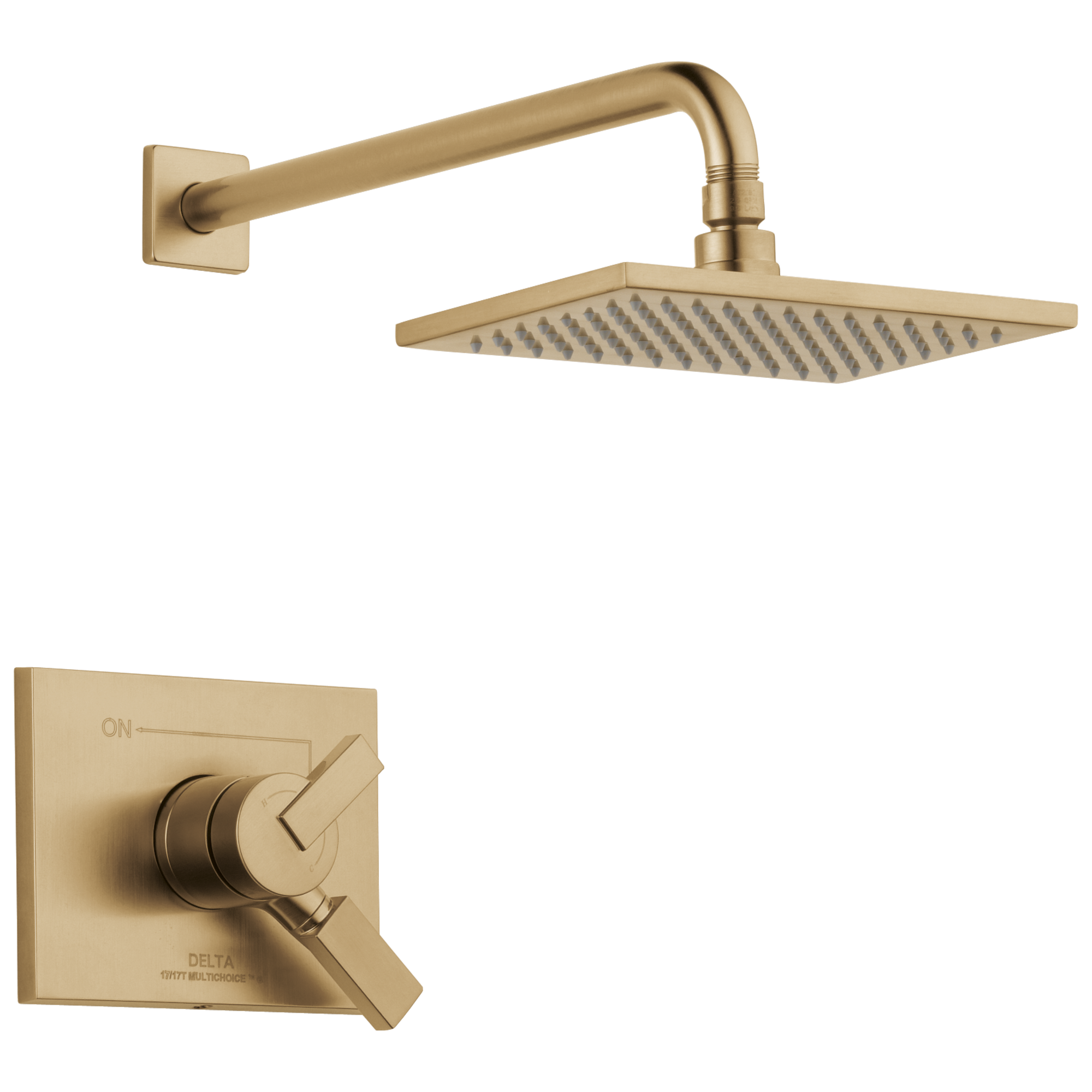 Delta - Monitor® 17 Series Shower Trim - Champagne Bronze - T17253-CZ-WE