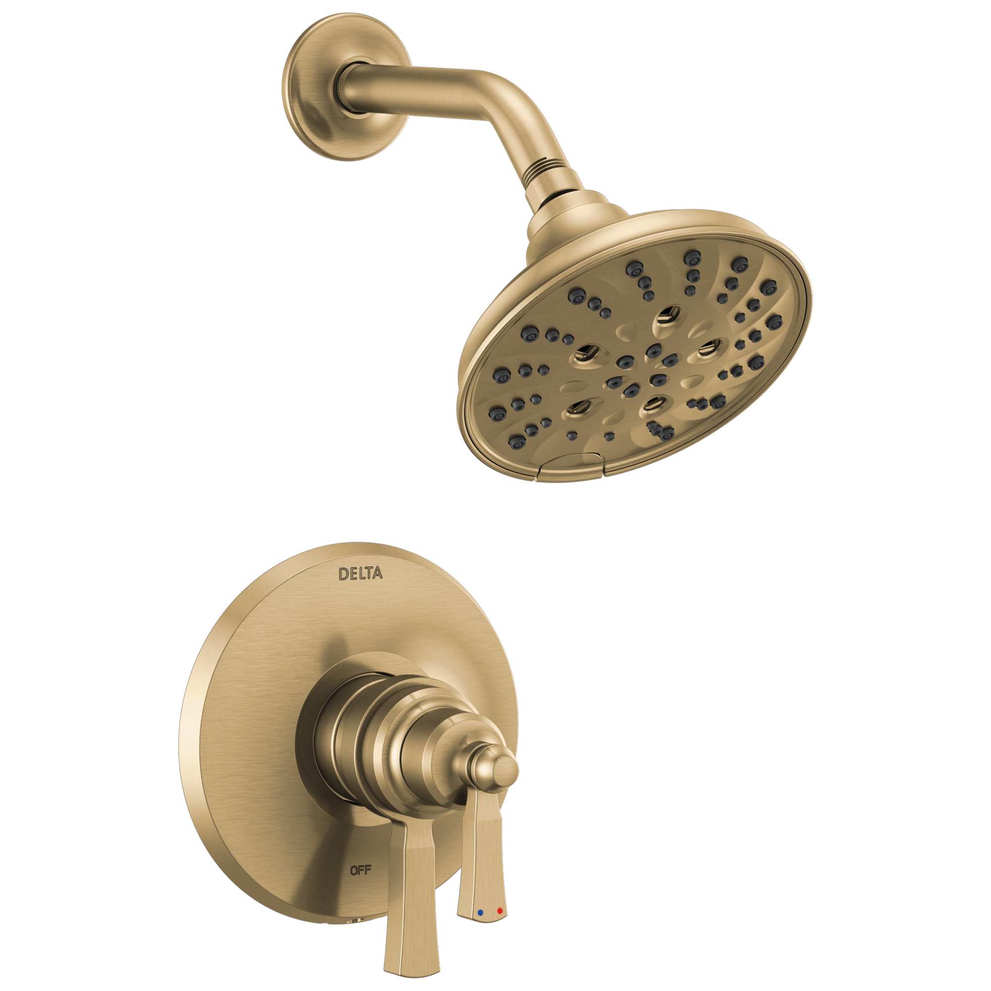 Delta - Monitor 17 Series Shower Trim - Champagne Bronze - T17256-CZ