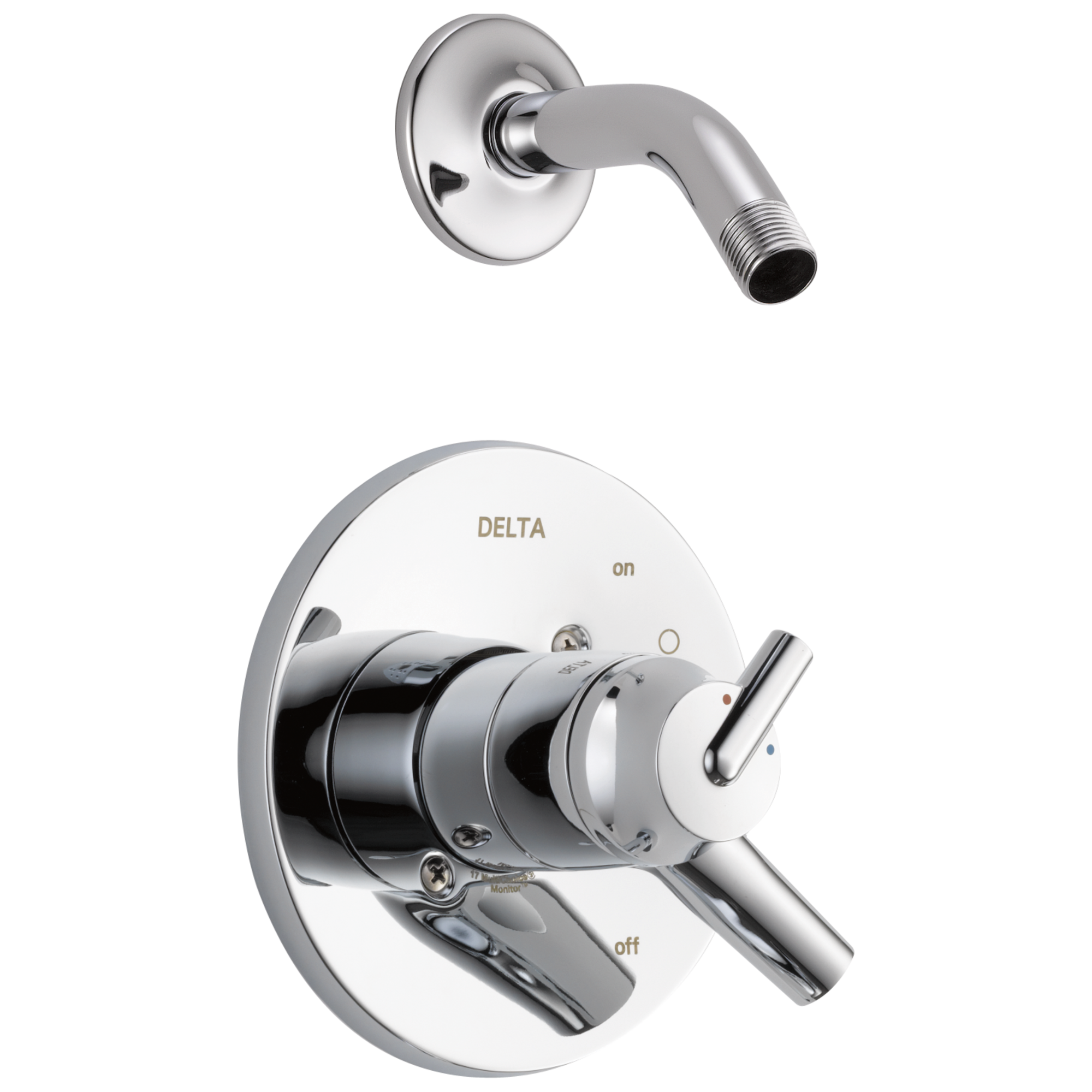 Delta - Monitor® 17 Series Shower Trim - Less Shower Head - Chrome - T17259-LHD