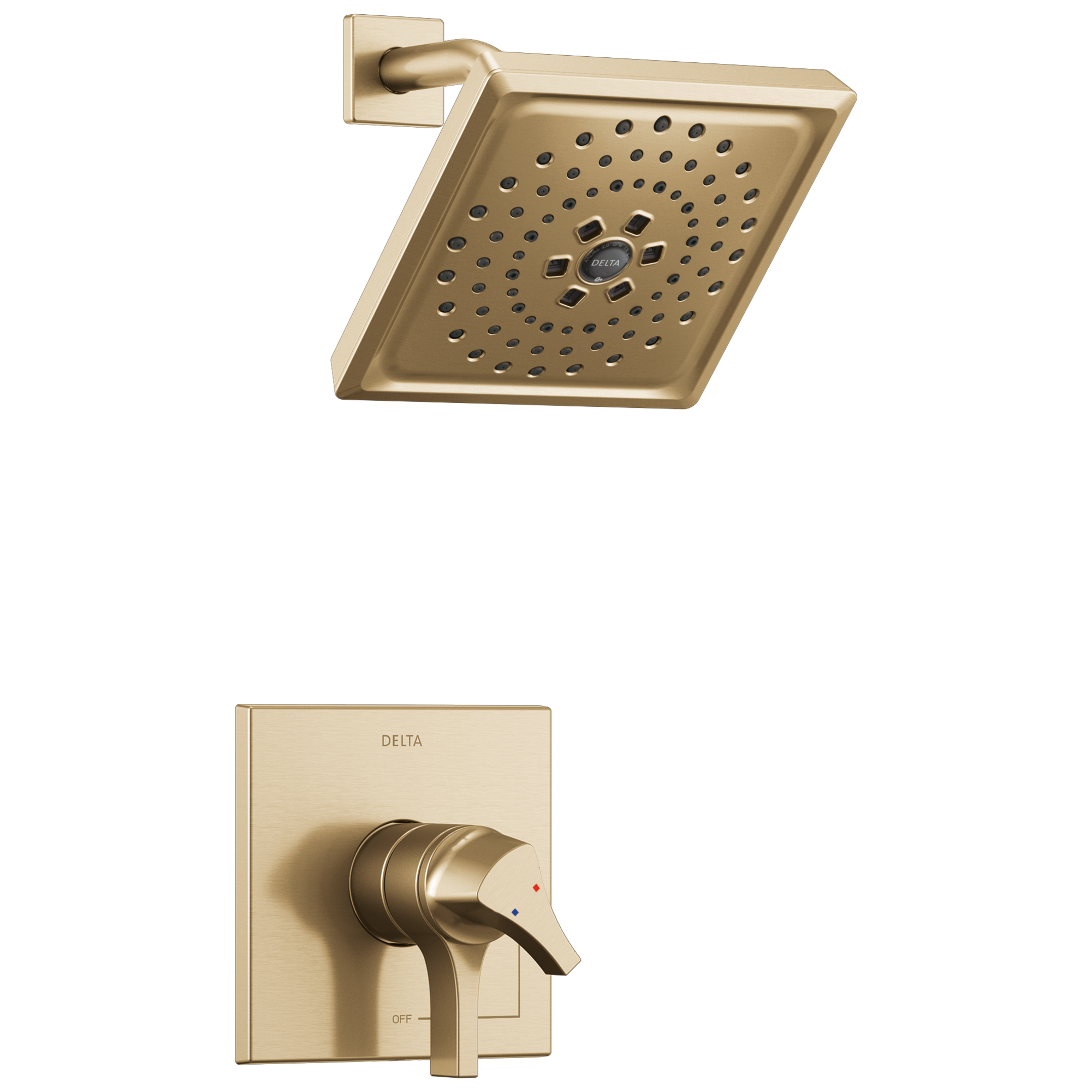 Delta - Monitor® 17 Series H2OKinetic® Shower Trim - Champagne Bronze - T17274-CZ