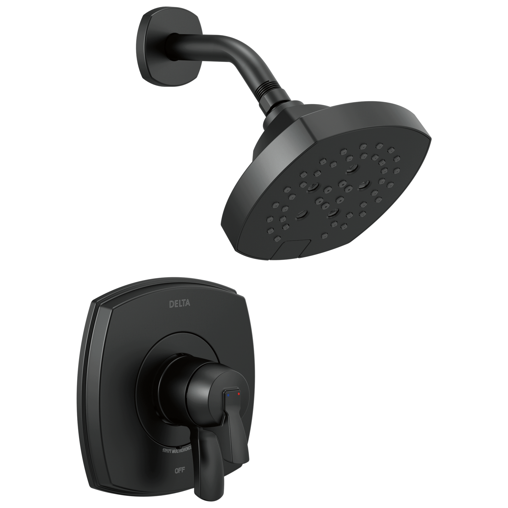 Delta - 17 Series Shower Only - Matte Black - T17276-BL