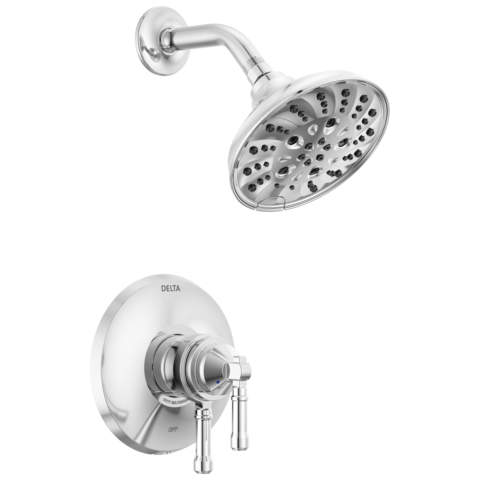 Delta - 17 Series Shower Trim - Lumicoat® Chrome - T17284-PR