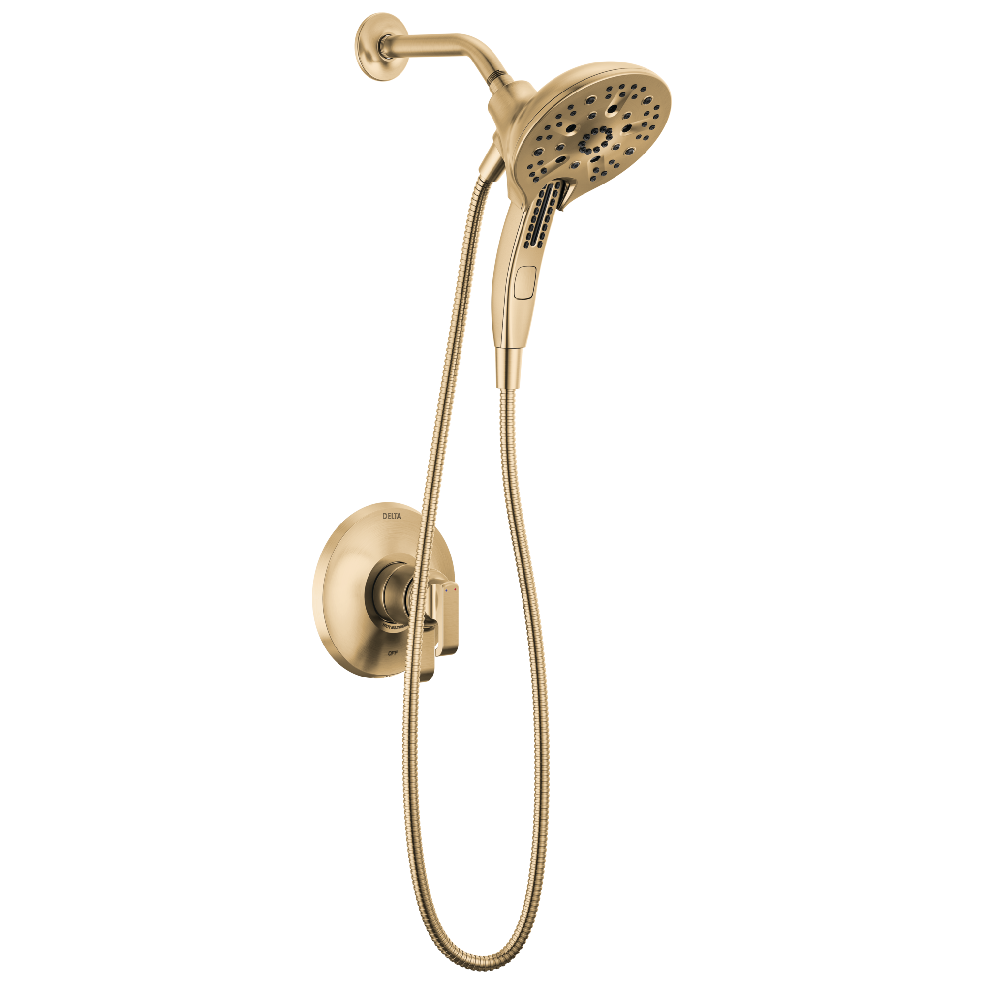 Delta - 17 Series Shower Trim - Lumicoat® Champagne Bronze - T17289-CZ-PR