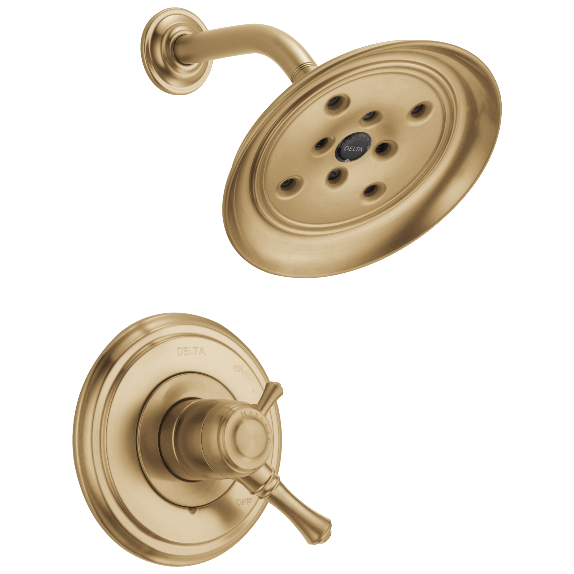 Delta - Monitor® 17 Series H2OKinetic® Shower Trim - Champagne Bronze - T17297-CZ