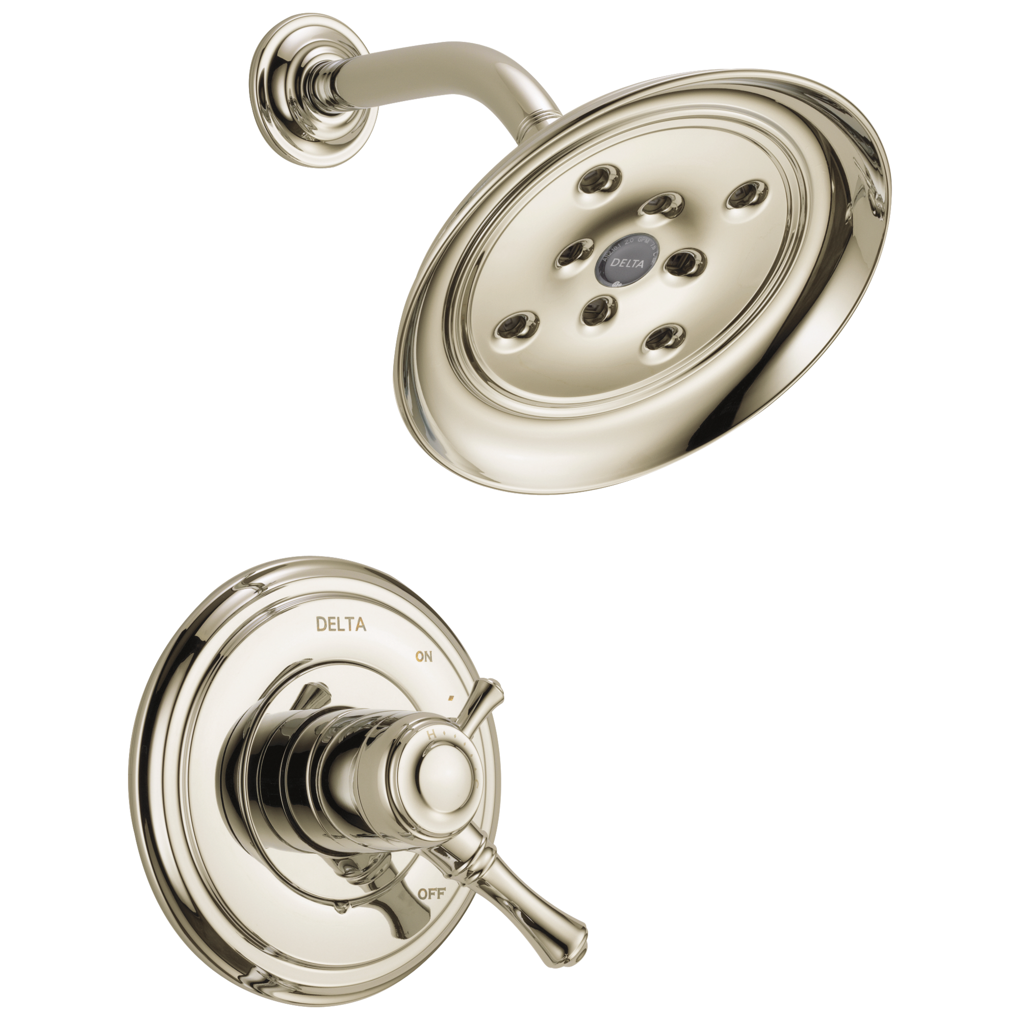 Delta - Monitor® 17 Series H2OKinetic® Shower Trim - Polished Nickel - T17297-PN