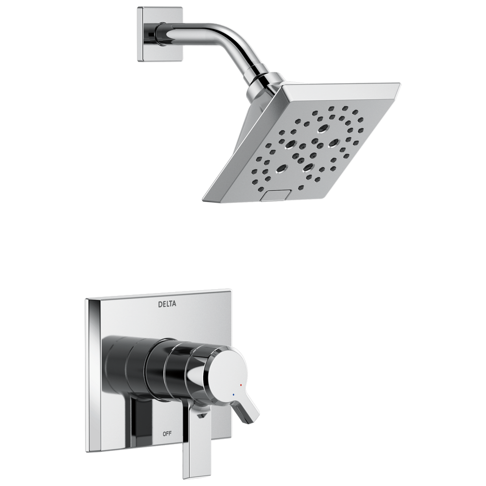 Delta - Monitor® 17 Series H2OKinetic® Shower Trim - Lumicoat® Chrome - T17299-PR