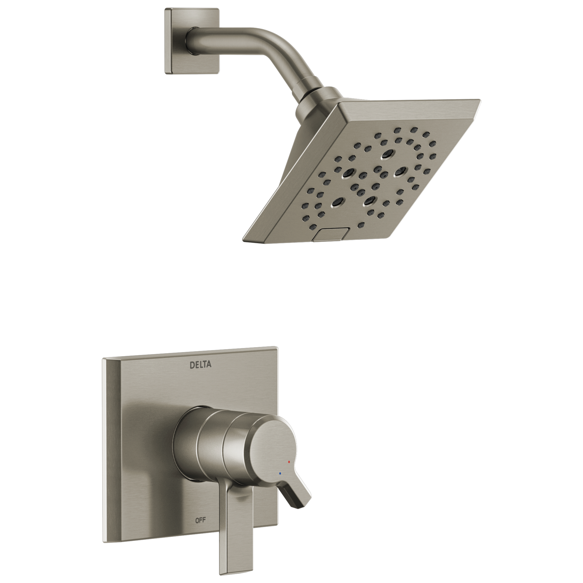 Delta - Monitor® 17 Series H2OKinetic® Shower Trim - Lumicoat® Stainless - T17299-SS-PR