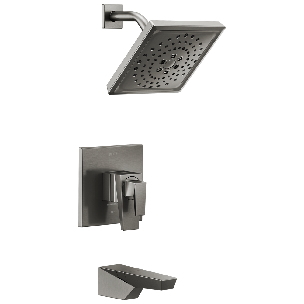 Delta - 17 Series H2Okinetic Tub Shower Trim - Lumicoat® Black Stainless - T17443-KS-PR