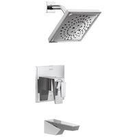 Delta - 17 Series H2Okinetic Tub Shower Trim - Lumicoat® Chrome - T17443-PR