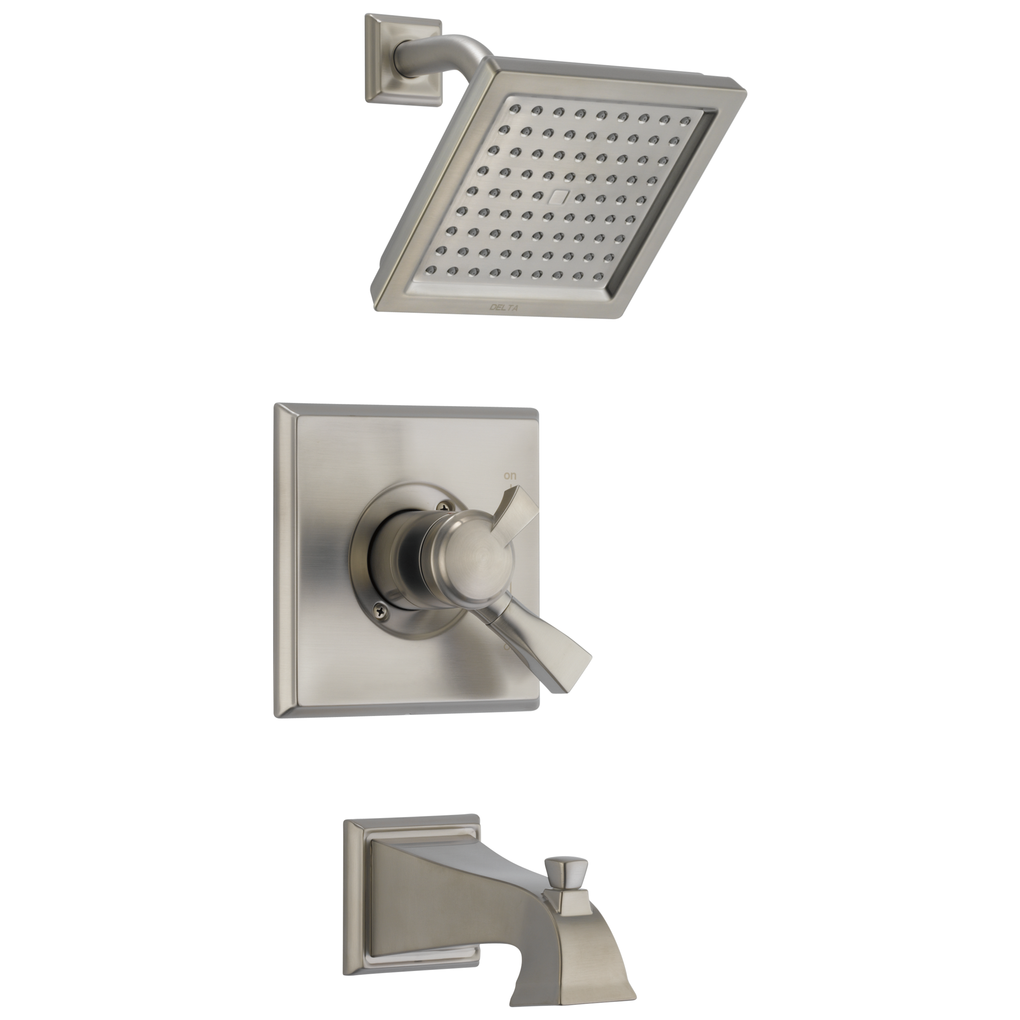 Delta - Monitor® 17 Series Tub & Shower Trim - Stainless - T17451-SS-WE